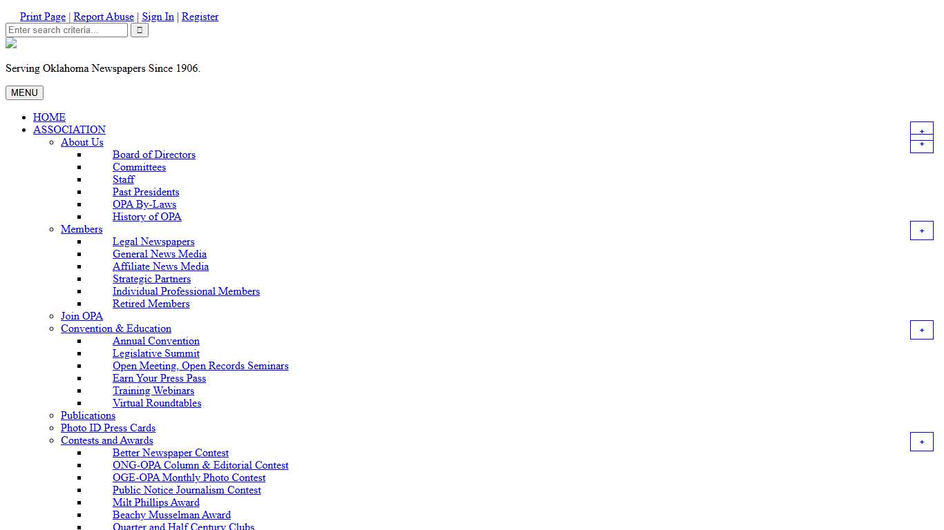 Investigative Reporting - Research - Oklahoma Press